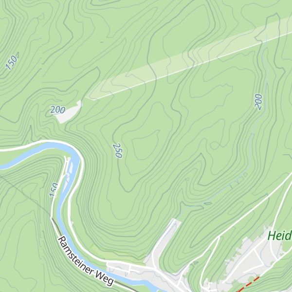 Map of Schneisberg