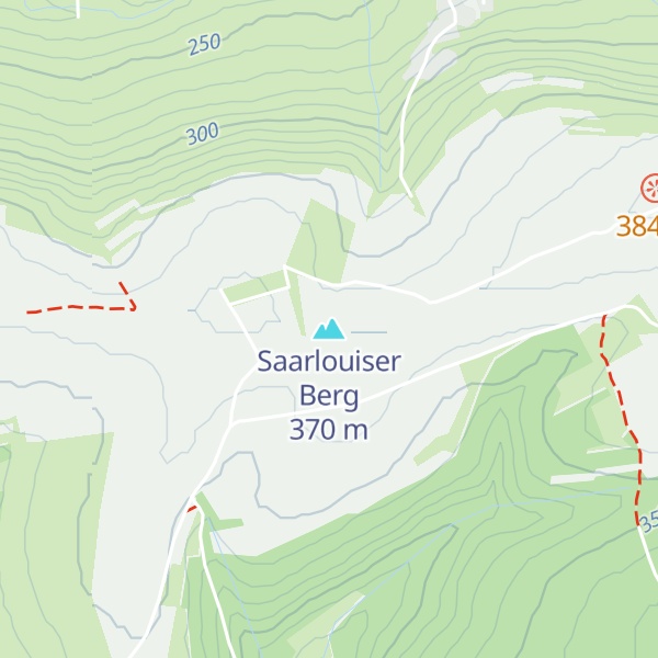 Map of Saarlouiser Berg
