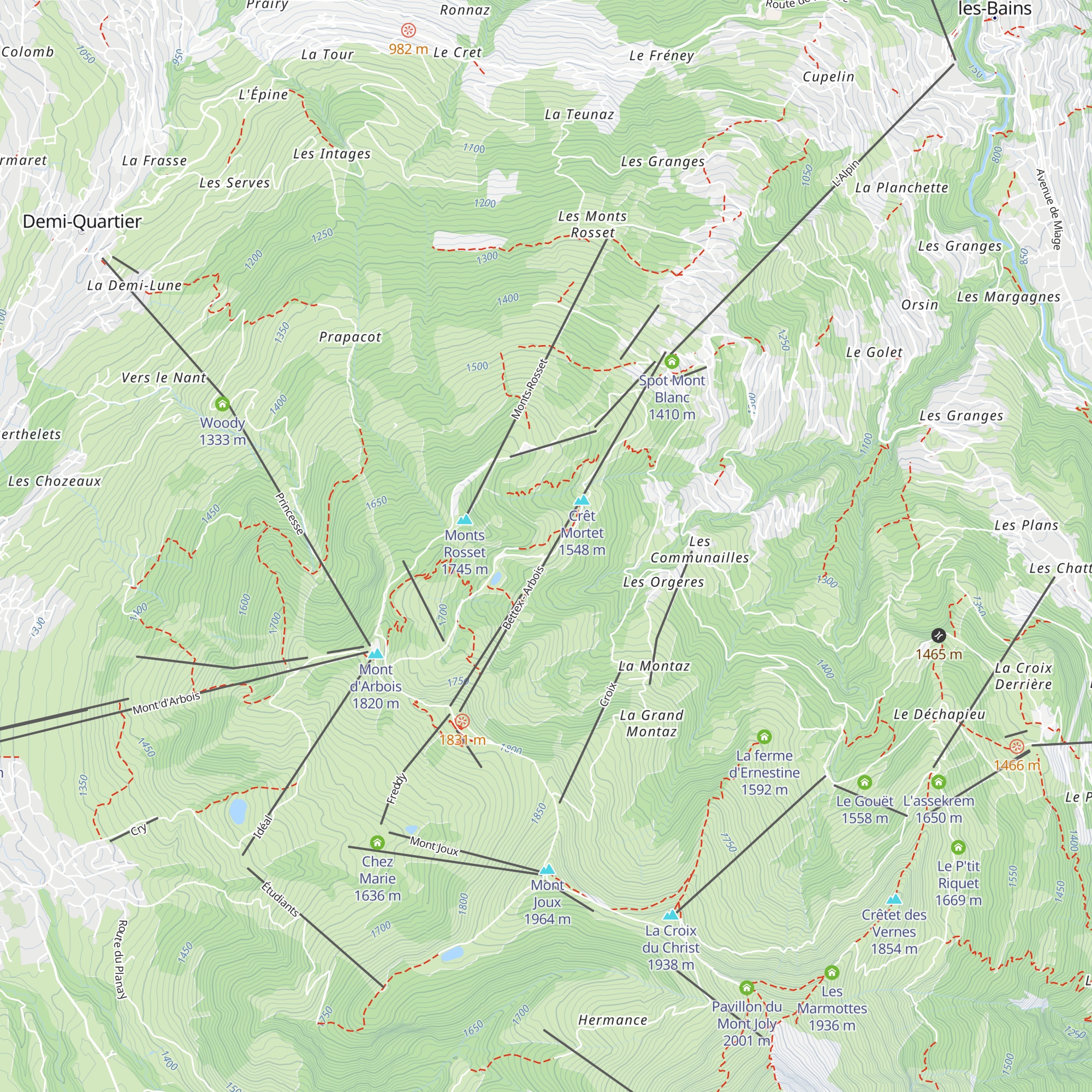 La cabane à Léo map