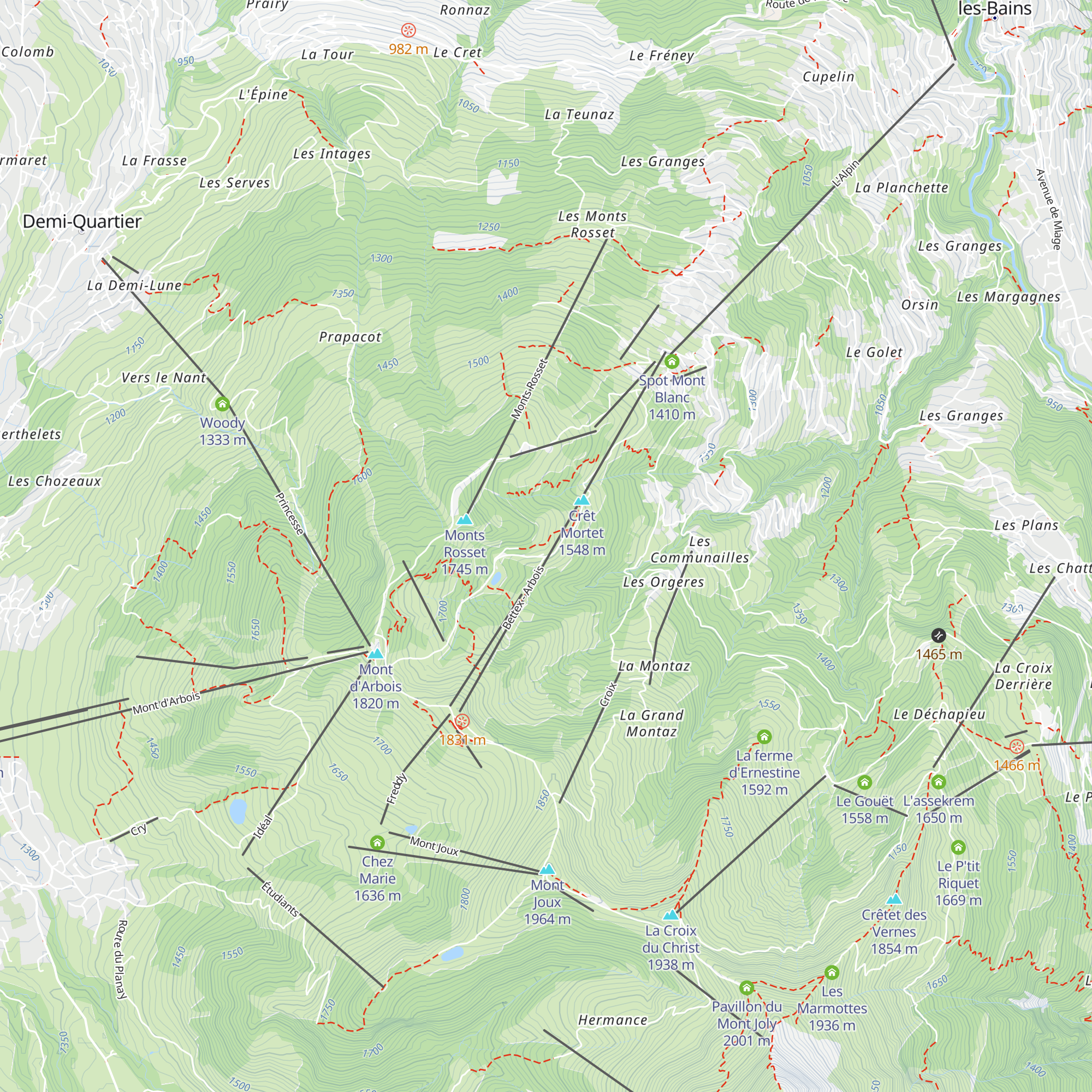 La cabane à Léo map