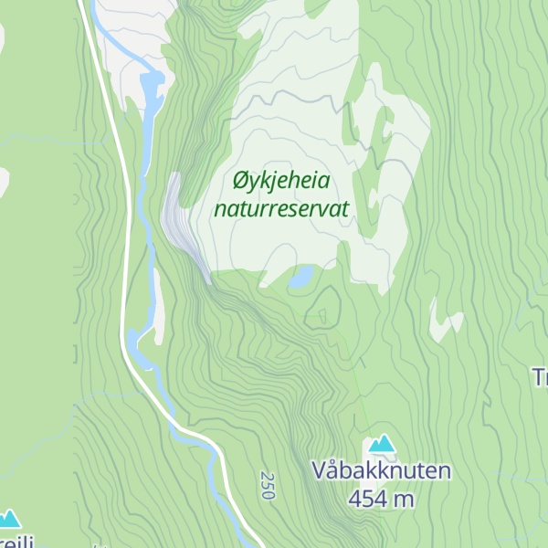 Map of Resefjellet