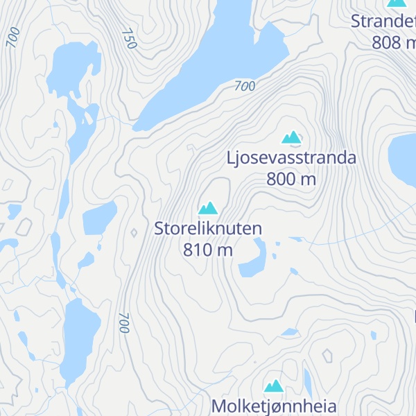 Map of Storeliknuten