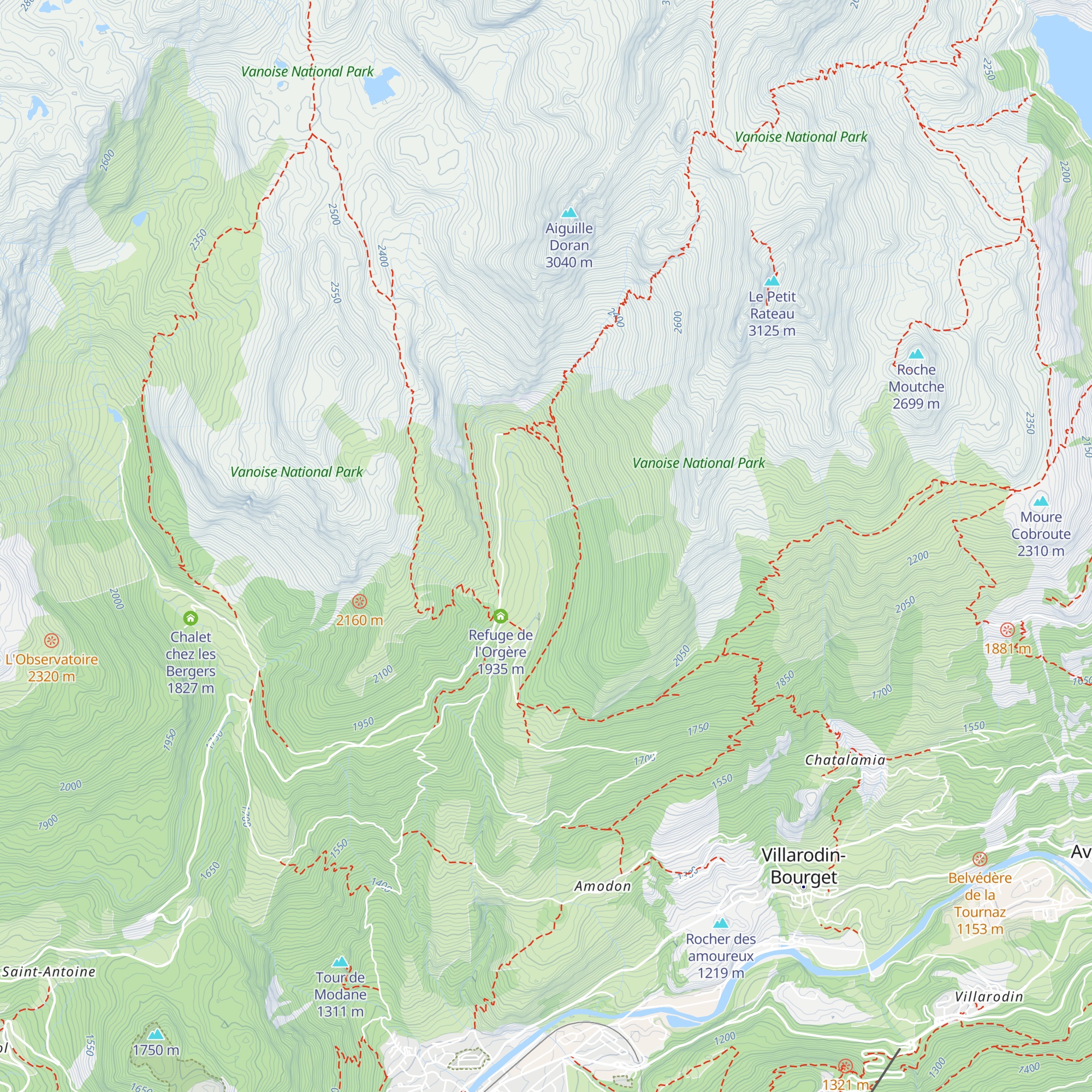 La Barme map
