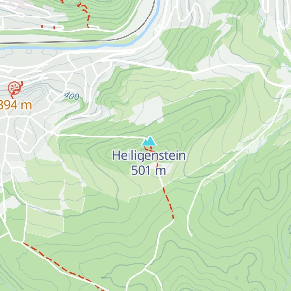 Map of Schutzhütte Burgblick