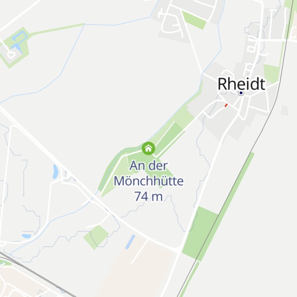 Map of An der Mönchhütte