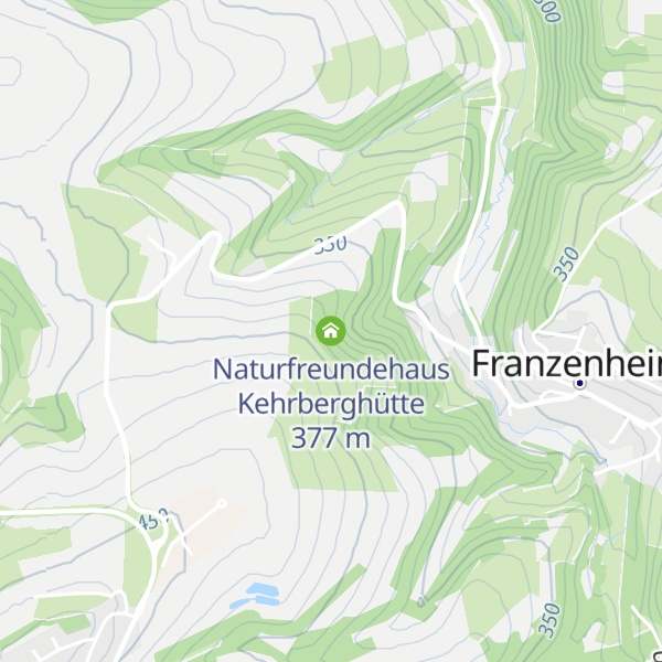 Map of Naturfreundehaus Kehrberghütte
