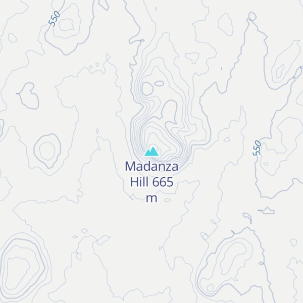Map of Madanza Hill