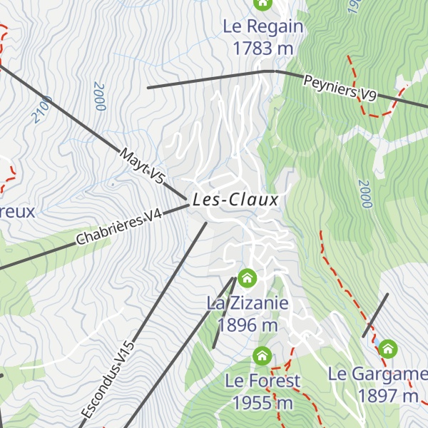 Map of Le Mouton Noir