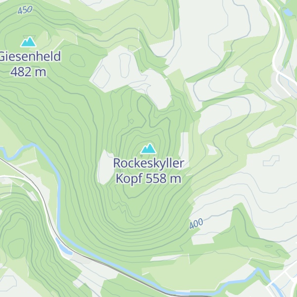 Map of Rockeskyller Kopf