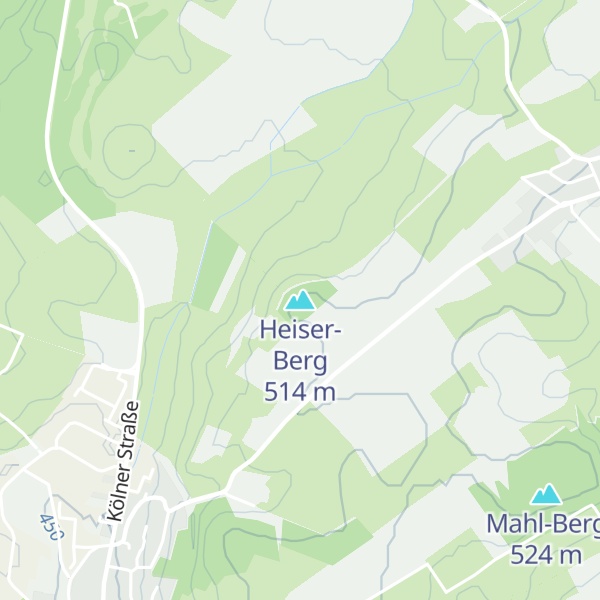 Map of Heiser-Berg