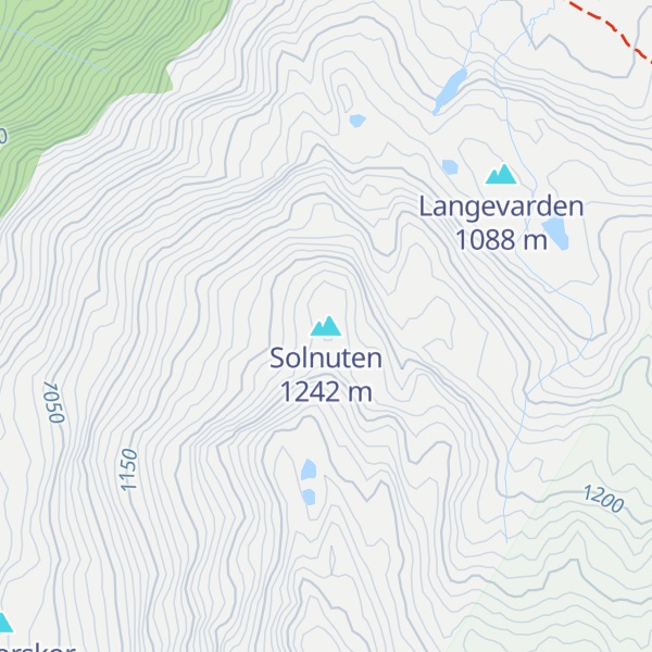 Map of Solnuten