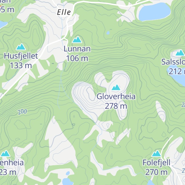 Map of Krusdalsheia