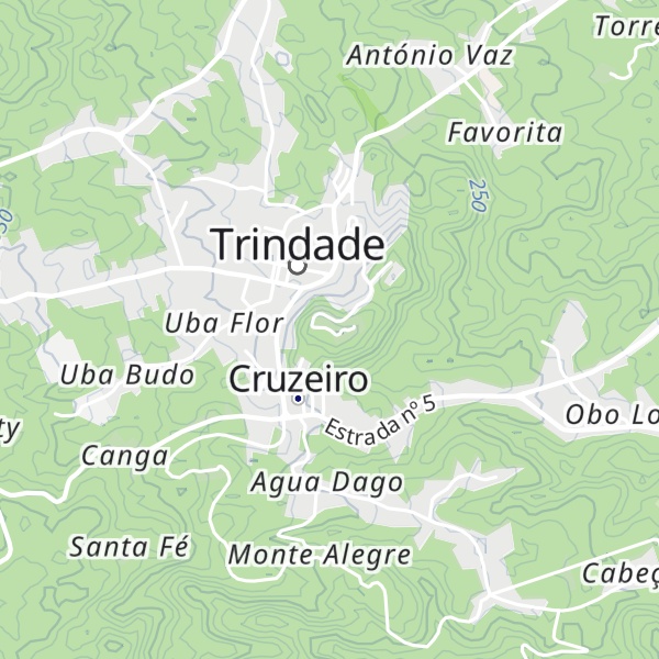 Map of Morro da Trindade