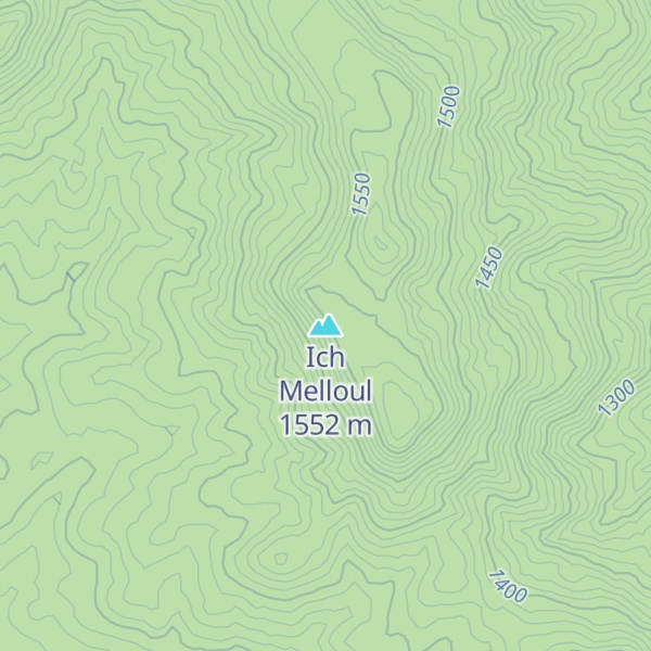 Map of Ich Melloul