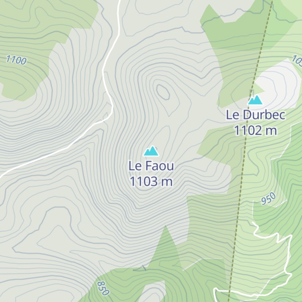 Map of Le Faou