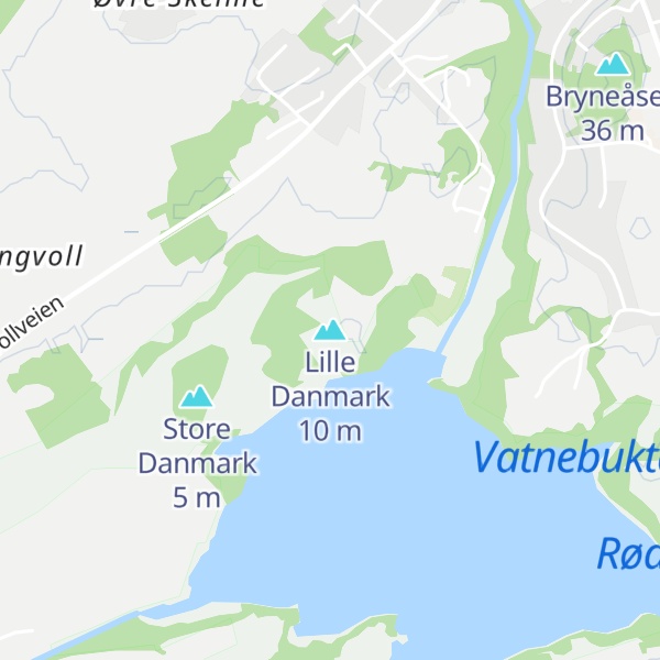 Map of Lille Danmark