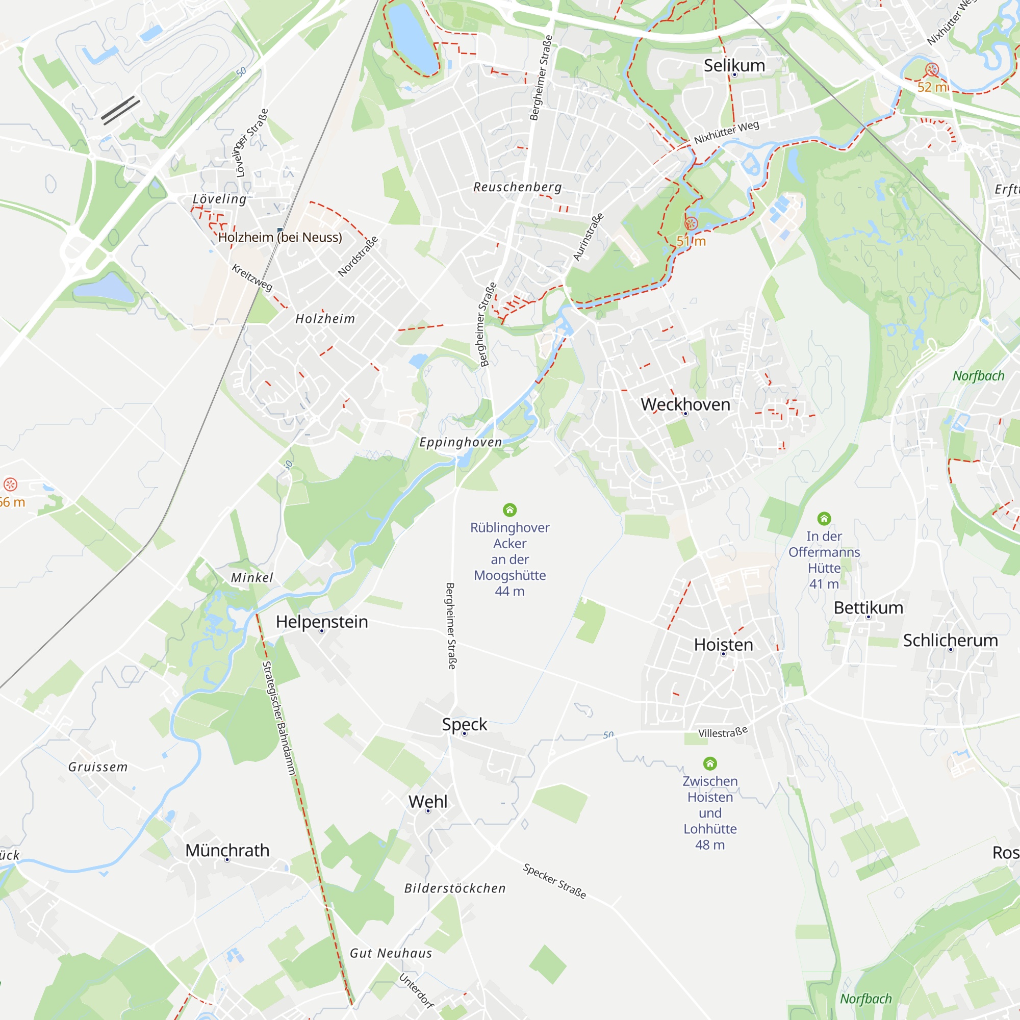 Rüblinghover Acker an der Moogshütte map