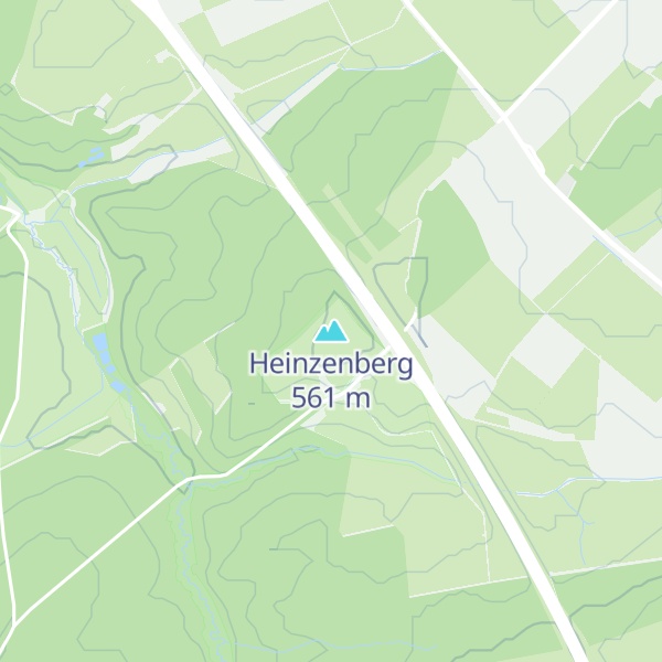 Map of Heinzenberg