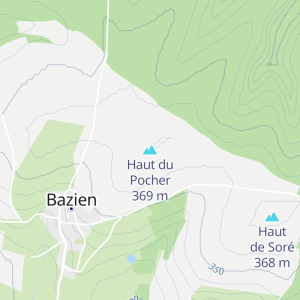 Map of Haut du Pocher