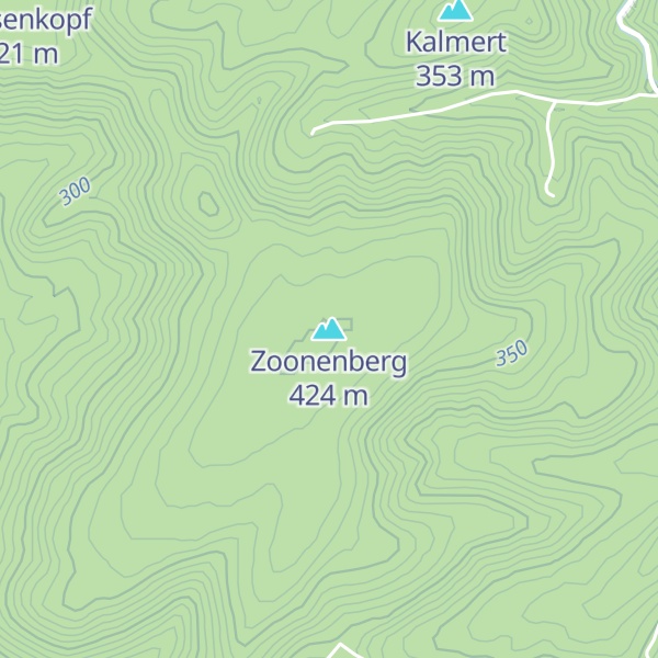 Map of Zoonenberg