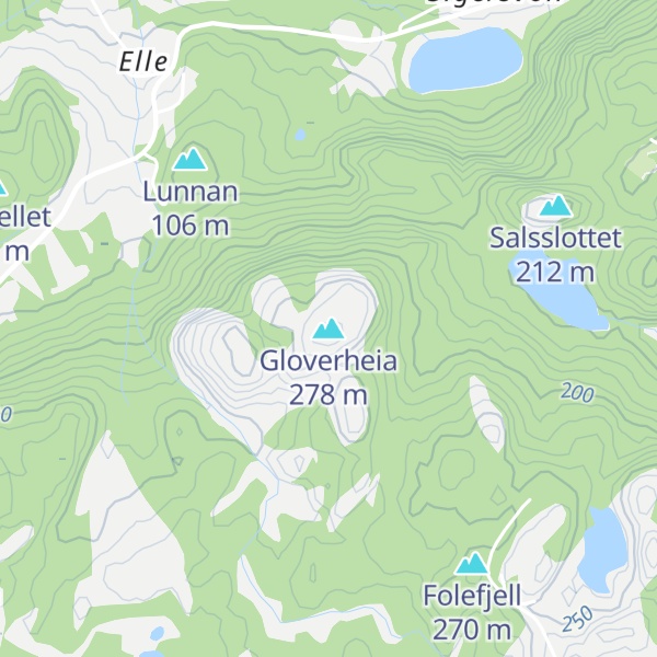 Map of Gloverheia