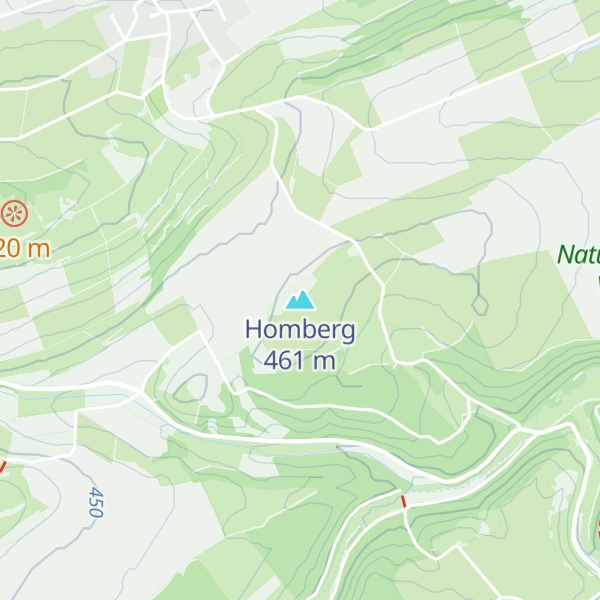 Map of Homberg
