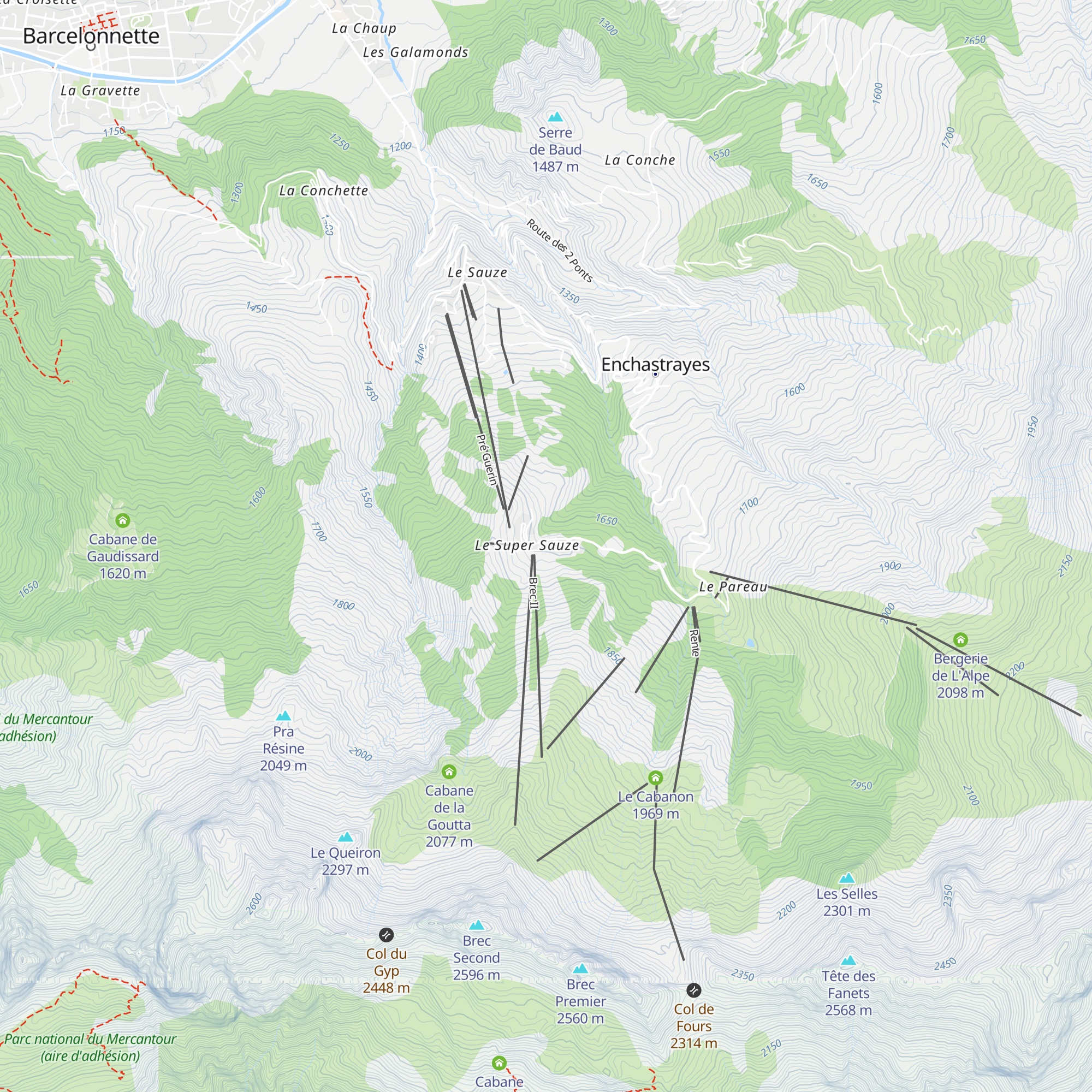 L'Ange Gardien map