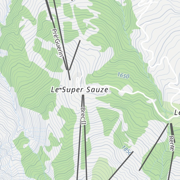 Map of L'Ange Gardien