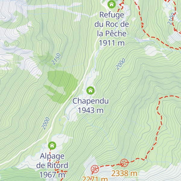 Map of Chapendu