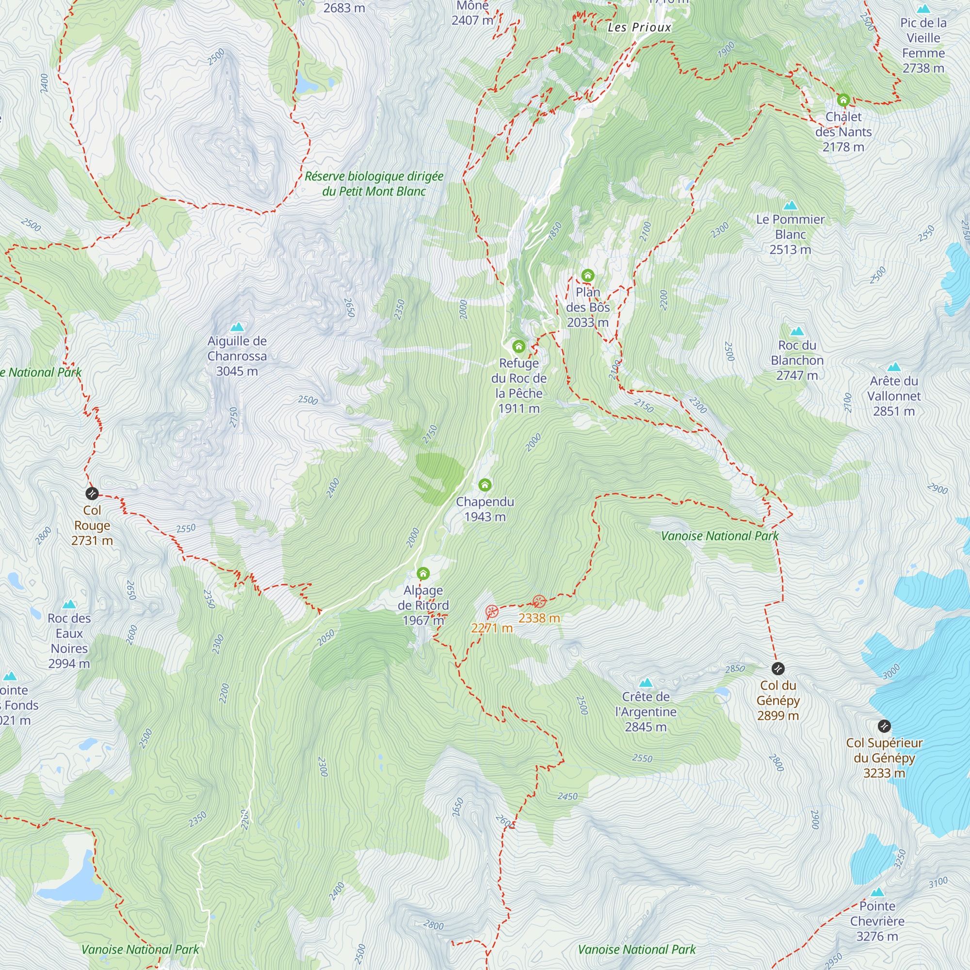 Chapendu map
