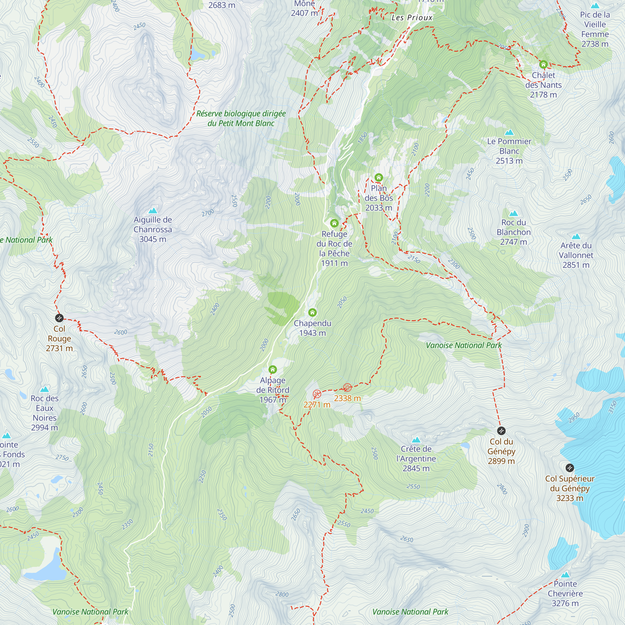 Chapendu map