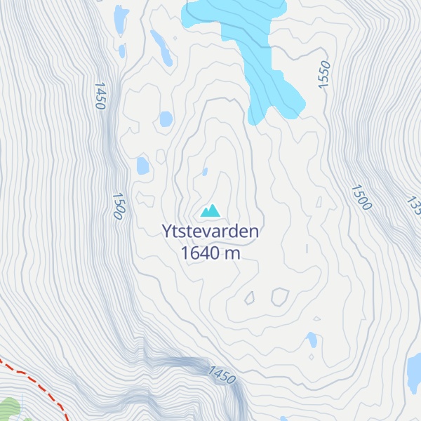Map of Ytstevarden