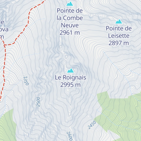 Map of Le Roignais