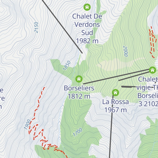 Map of Borseliers