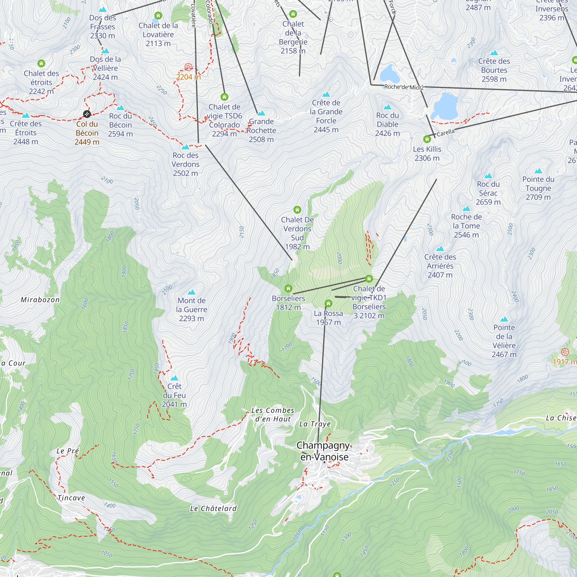 Borseliers map