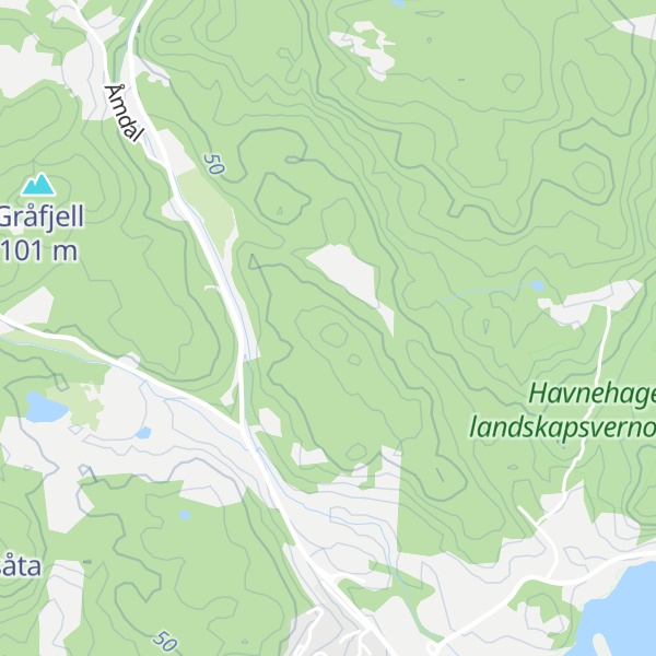 Map of Hetlandsheia