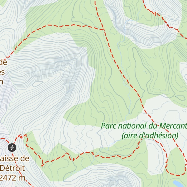 Map of Cabane du Carton