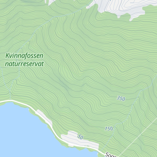 Map of Blåfjell