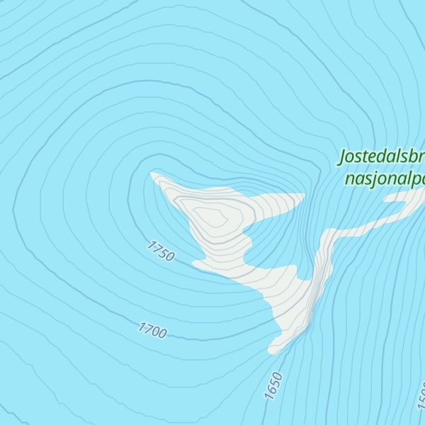 Map of Snønipa