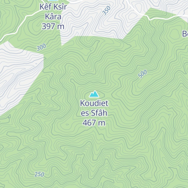 Map of Koudiet es Sfâh