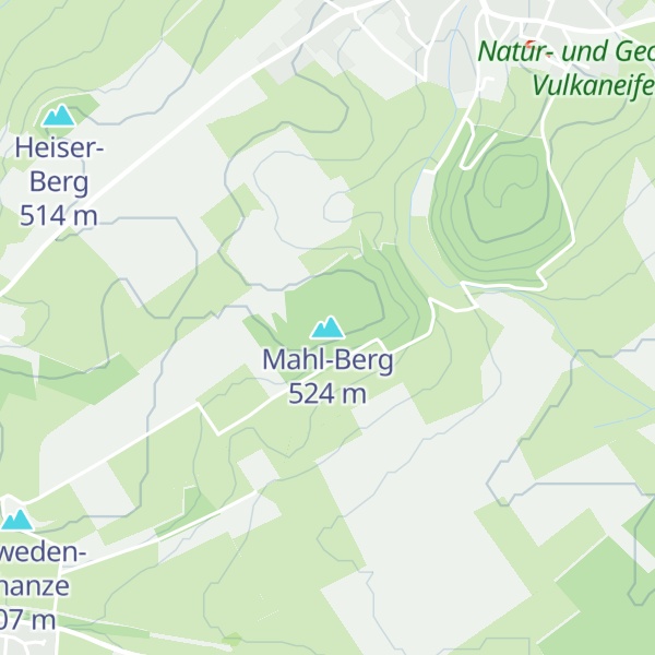 Map of Mahl-Berg