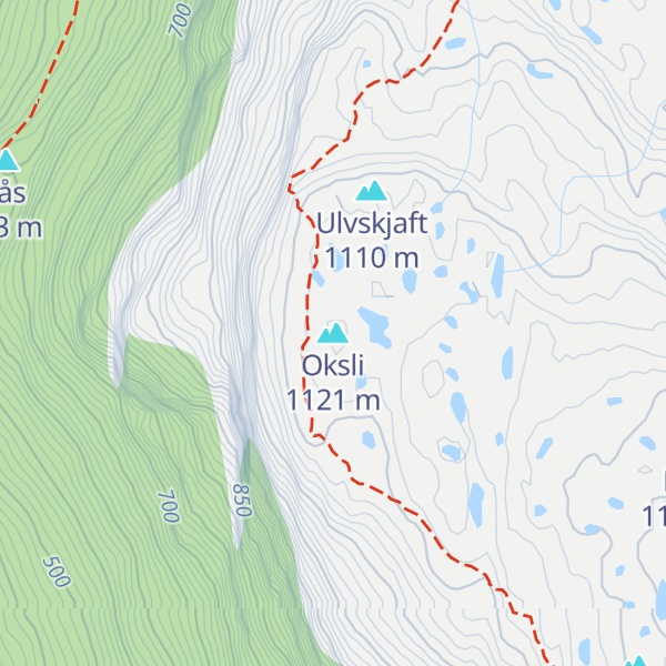 Map of Oksli