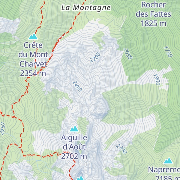 Map of Rocher de Bertou
