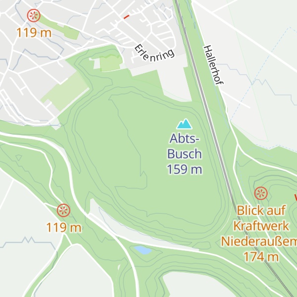 Map of Abtsbusch-Hütte