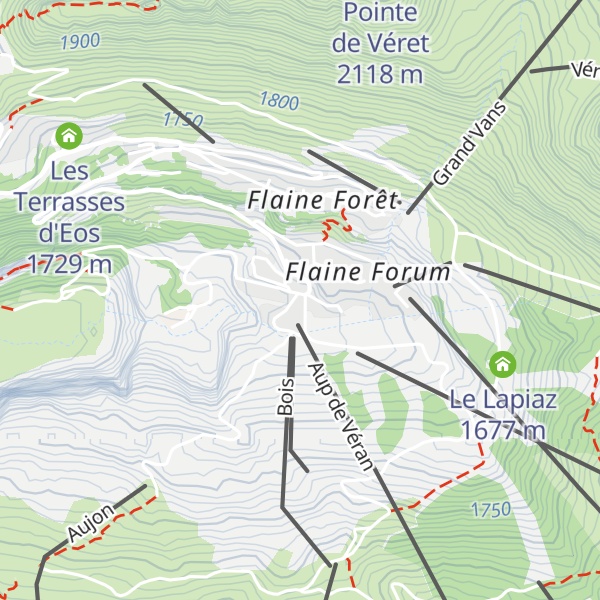 Map of Les Covagnes
