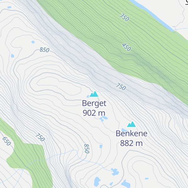 Map of Berget