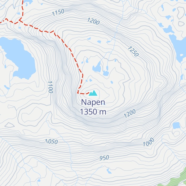 Map of Napen