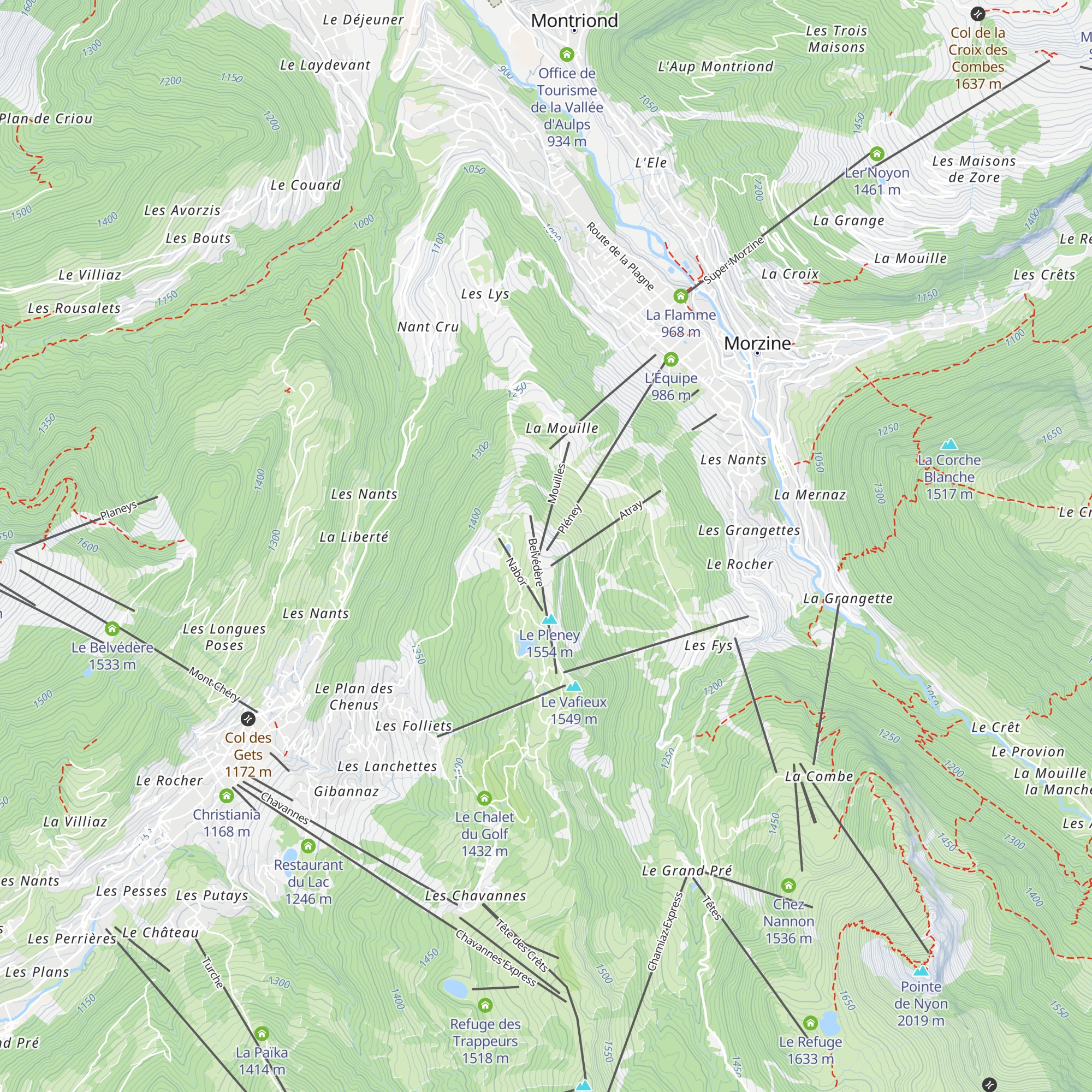Chez Etienne map