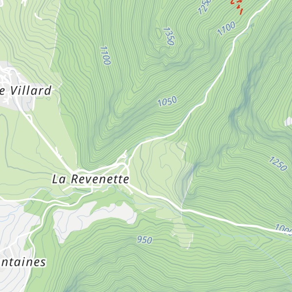 Map of Vestiaires