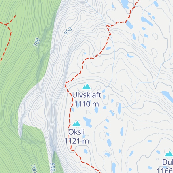 Map of Ulvskjaft